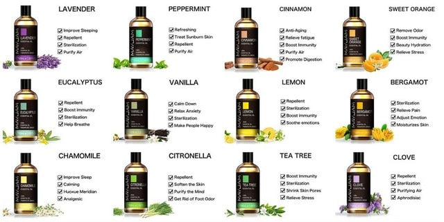 Eucalyptus, Lavender Essential Oil 100ml